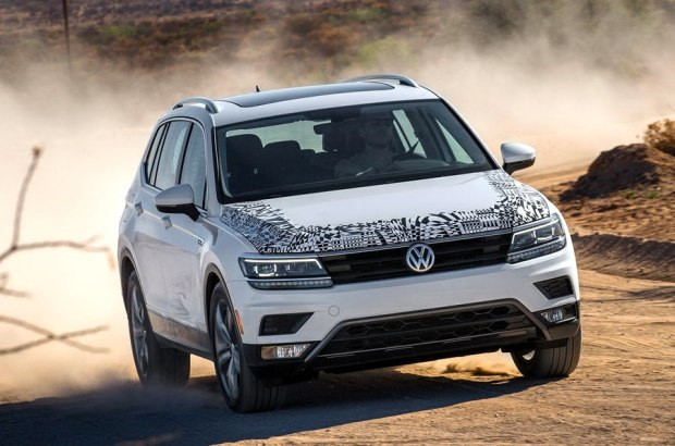 7座布局 大眾Tiguan Allspace將1月發(fā)布