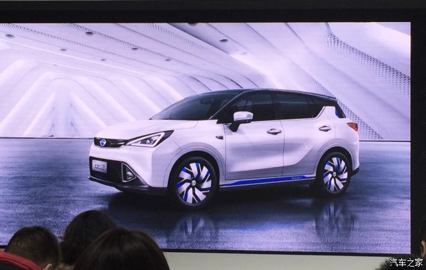 2017北美車展探館：廣汽傳祺GE3電動(dòng)車