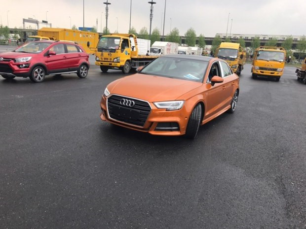 2017上海車展探館:新款奧迪A3 S line