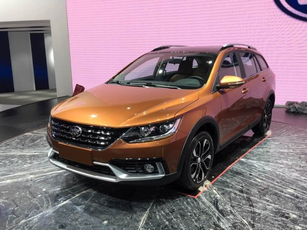 2017上海車(chē)展探館：天津一汽駿派Wagon