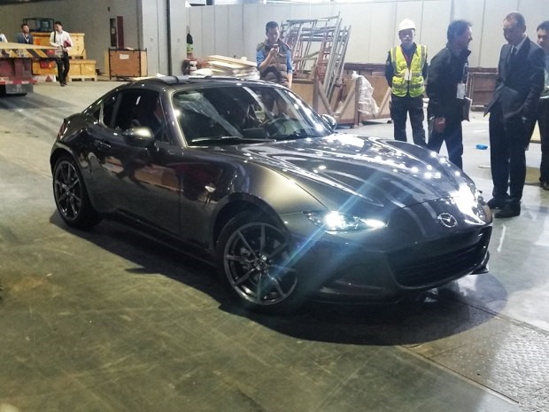 2017上海車展探館：馬自達(dá)MX-5 RF實(shí)車