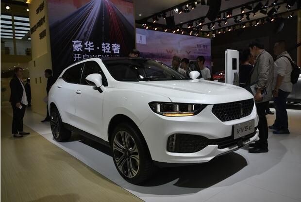 直擊2017上海車展：WEY VV5車型首次亮相