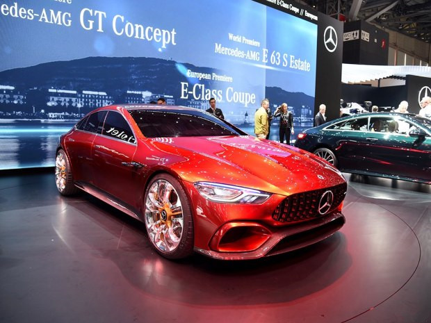 四門轎跑雛形 AMG GT概念車將國內(nèi)亮相