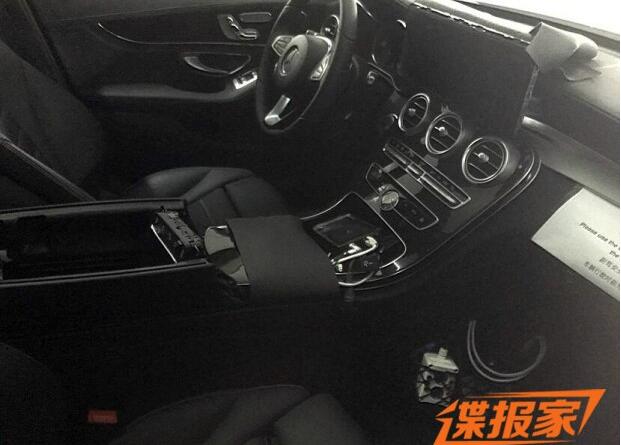 內(nèi)飾科技感有提升 曝新款C級國內(nèi)諜照