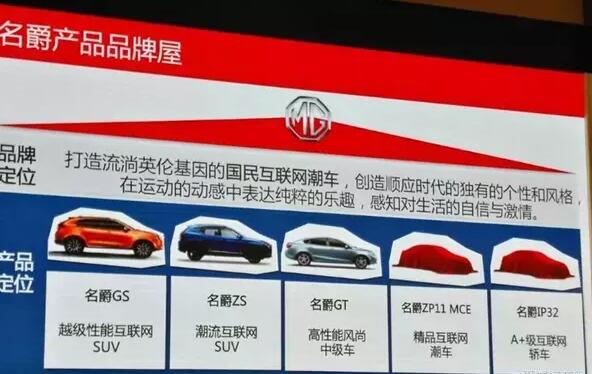 名爵新車計(jì)劃曝光 新車型成都車展首發(fā)