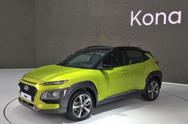 小型SUV新品上架 現(xiàn)代KONA實車正式發(fā)布