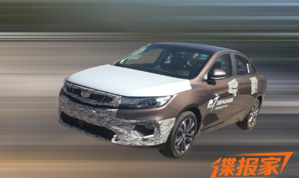 或配1.4T發(fā)動(dòng)機(jī) 新款帝豪GL內(nèi)飾諜照