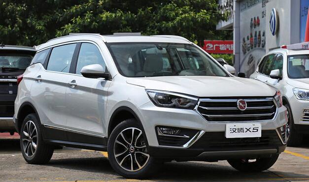 漢騰X5將于26日上市 7座SUV/起售不到10萬