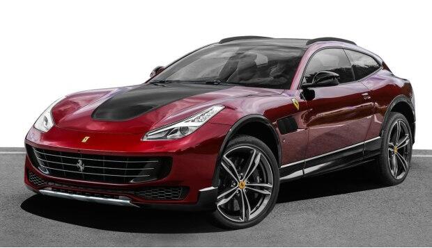 或?qū)⑼芐UV車型 法拉利F16X的效果圖曝光