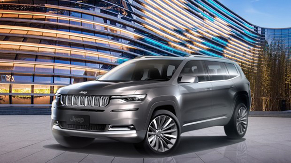 Jeep全新七座SUV大指揮官將于今年二季度上市