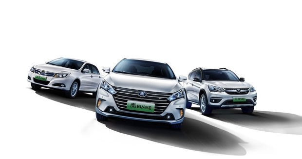 續(xù)航提升 比亞迪發(fā)布旗下多款電動(dòng)車官圖