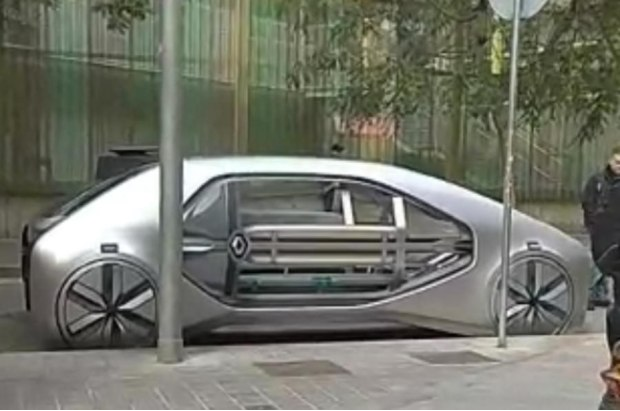 新一代共享汽車 雷諾純電動概念車諜照曝光
