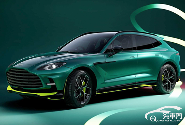 F1賽車配色 阿斯頓·馬丁DBX特別版官圖發(fā)布