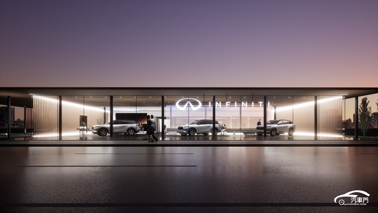 230601 Front INFINITI new retail architecture 