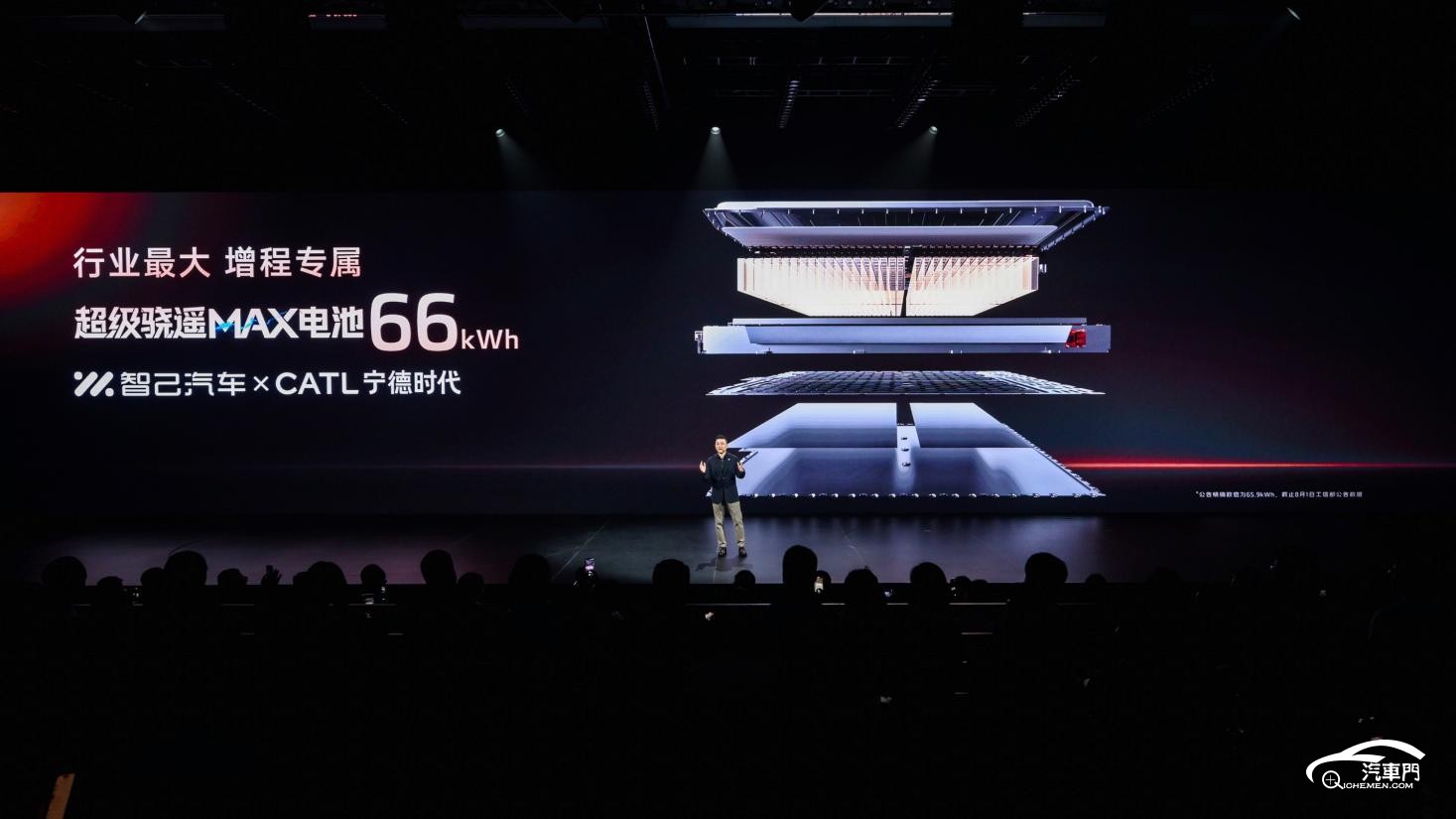 新一代智己LS6搭載行業(yè)最大66kWh超級驍遙MAX電池