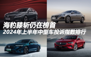 海豹膝斬仍在榜首 2024年上半年中型車投訴指數(shù)排行