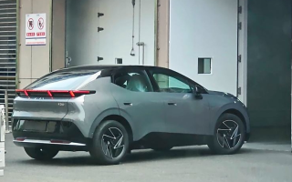 或命名Z20 領(lǐng)克全新電動(dòng)車實(shí)車圖曝光