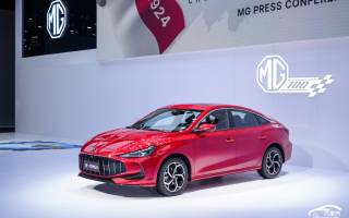 2024成都車(chē)展：新一代MG5正式亮相