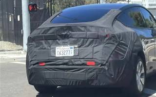 續(xù)航或突破800km 新款特斯拉Model Y諜照