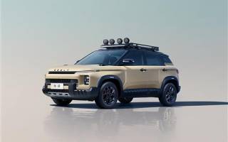 首款方盒子輕越野車型 吉利牛仔官圖發(fā)布
