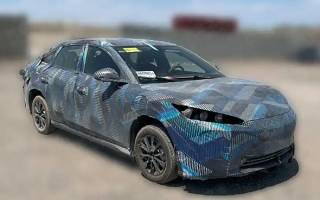 比亞迪全新純電動轎車諜照曝光