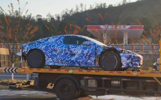 騰勢雙門跑車諜照曝光 有望上海車展亮相
