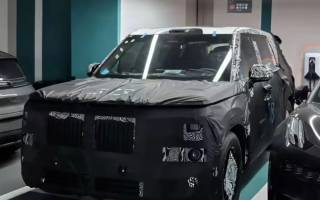 尺寸龐大 極氪旗艦SUV EX1H諜照