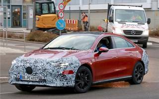 續(xù)航超700km 全新奔馳CLA純電動版諜照