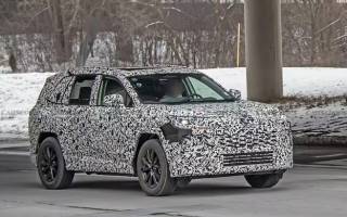 懸浮式中控屏 全新豐田RAV4測試車曝光