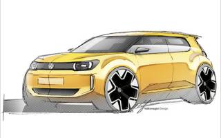 或命名IDEVERY1 大眾入門電動車設(shè)計圖曝光