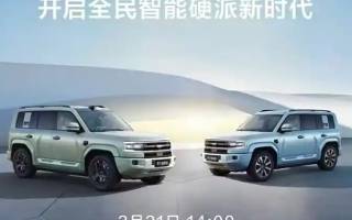 2月21日正式上市 方程豹豹5新車型申報(bào)圖