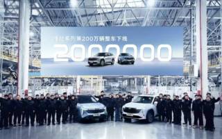 博越系列第200萬(wàn)輛整車(chē)下線