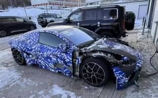 有望上海車展亮相 騰勢跑車諜照曝光
