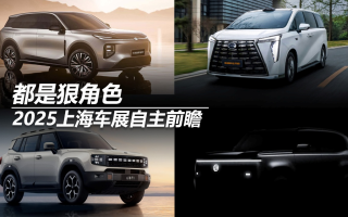 2025上海車展自主前瞻：都是狠角色
