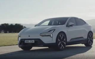 2025款極星Polestar 4實(shí)車亮相