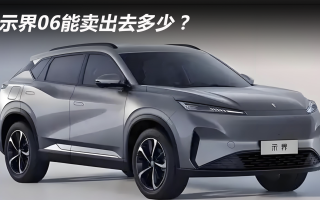示界06能賣出去多少？