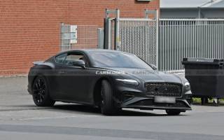 啞光黑戰(zhàn)斗感拉滿 賓利歐陸GT Speed新車型諜照