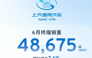 上汽通用汽車6月終端銷量增長(zhǎng) 多車型有亮點(diǎn)表現(xiàn)
