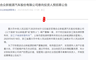 哪吒汽車宣布招募意向投資人