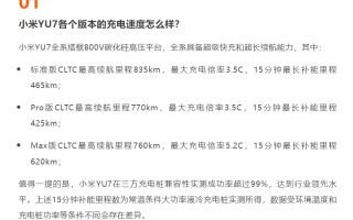 小米汽車：已接入140萬根公用充電樁