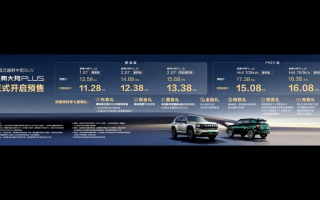 換新價(jià)11.28萬(wàn)起 哈弗大狗PLUS成都車(chē)展開(kāi)啟預(yù)售