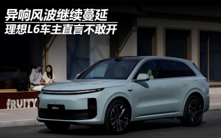 異響風(fēng)波繼續(xù)蔓延,理想L6車主直言不敢開