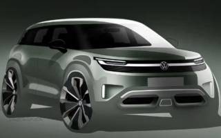大眾全新純電SUV設(shè)計(jì)草圖 慕尼黑車展亮相