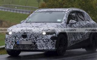 純電續(xù)航可達(dá)700km AMG GLC 53 EQ諜照曝光